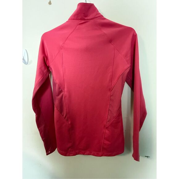 Under Armour Womens Pink ColdGear 1/4 Zip Semi-Fitted Mock Neck  Small Activewea - Picture 5 of 5